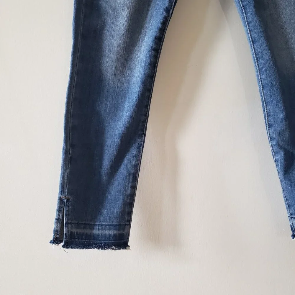 Banana Republic Medium Wash Premium Denim Skinny Jeans 27P - Picture 3 of 9